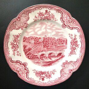 Johnson Bros Old Britain Castles Pink Dessert Plate / Appetizer Plate *Read